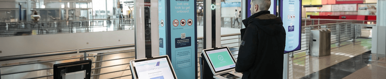 Skærme til adgangskontrol og identifikation