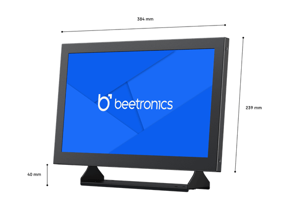 15 Tommer Skærm Metal