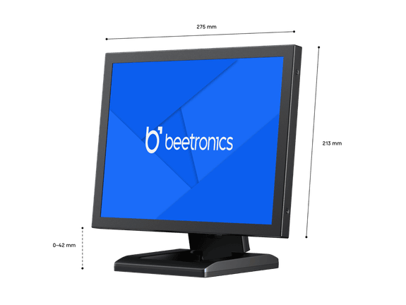 12 Tommer Skærm Metal (4:3)