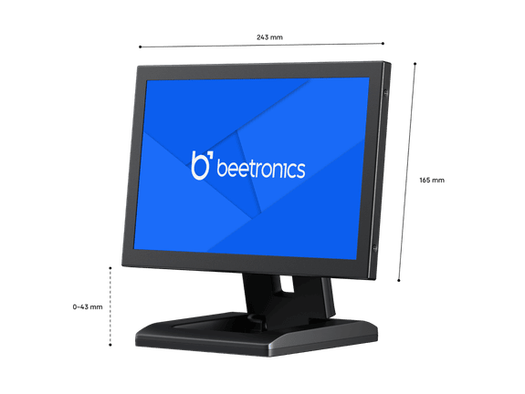 10 Tommer Skærm Metal