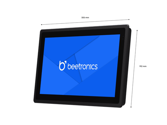 12 Tommer Touchskærm Metal (Høj Lysstyrke)