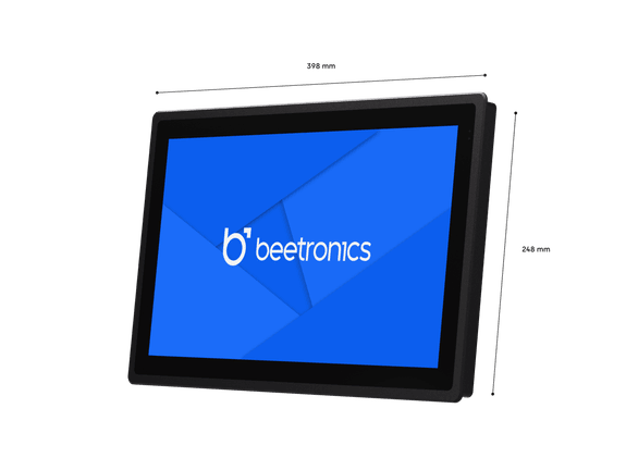 15 Tommer Touchskærm Metal (Høj Lysstyrke)