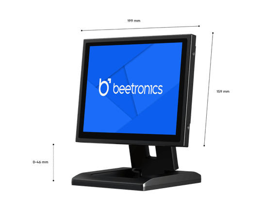 8 Tommer Touchskærm Metal (4:3)