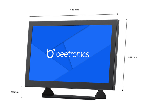 17 Tommer Skærm Metal