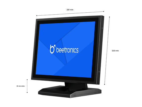 12 Tommer Touchskærm Metal (4:3)