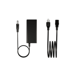 19V ekstern strømadapter, stik USA (til medicinske applikationer)