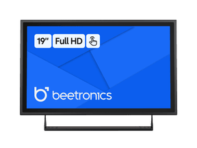 19 Tommer Touchskærm Metal