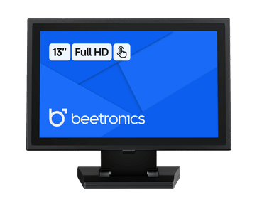 13 Tommer Touchskærm Metal